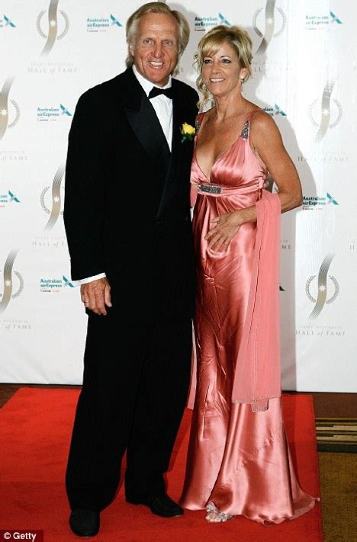 Is Chris Evert still married to Greg Norman?